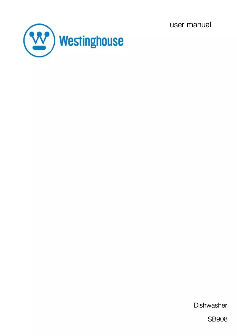 Image de la première page du manuel de l'appareil SB908WK