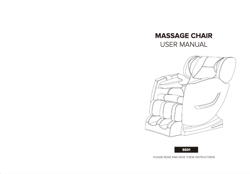 Page n°1 - Manuel utilisateur Real Relax SS01