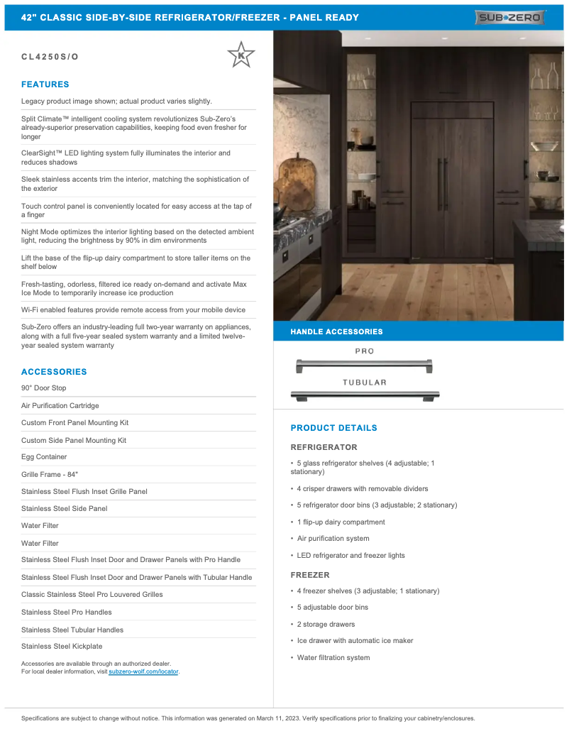 Imagen de la primera página del manual del dispositivo CL4250O