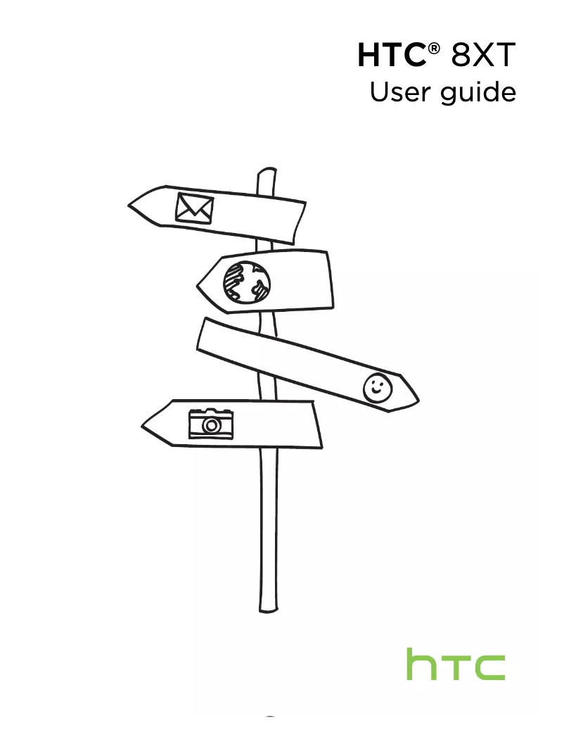 Page 1 de la notice Manuel utilisateur HTC 8XT