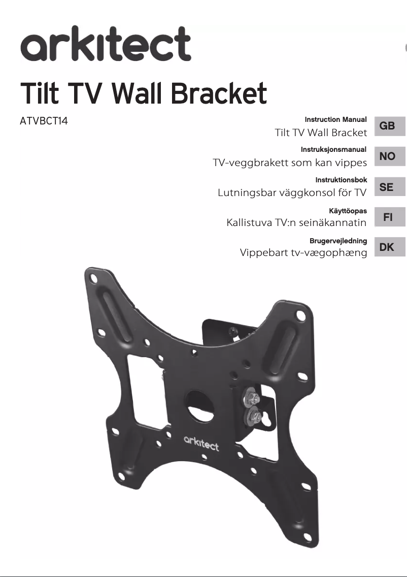 Page n°1 - Manuel utilisateur Arkitect ATVBCT14