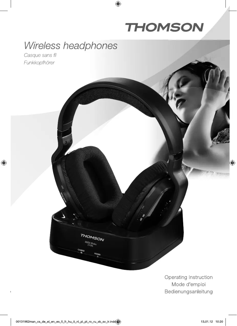 Image de la première page du manuel de l'appareil WHP5311