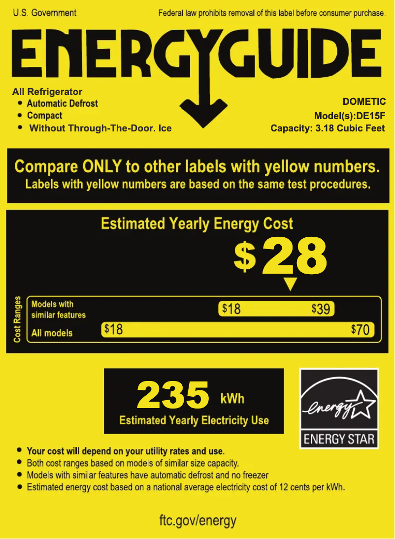 Image de la première page du manuel de l'appareil DE15F