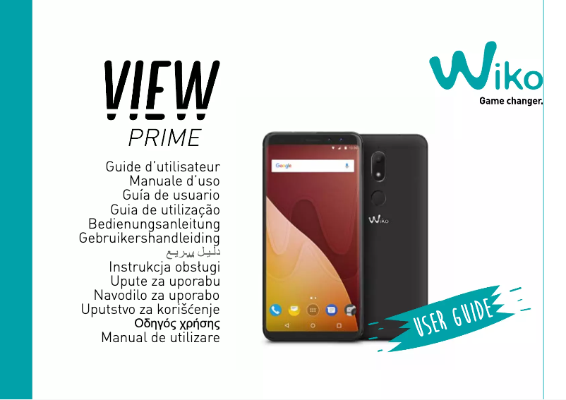 Page n°1 - Manuel utilisateur Wiko View Prime
