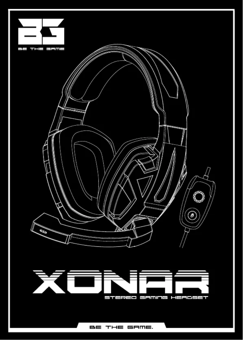 Image de la première page du manuel de l'appareil Xonar