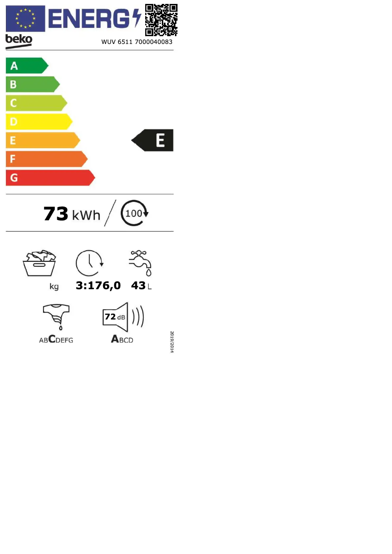 Image de la première page du manuel de l'appareil WUV 6511