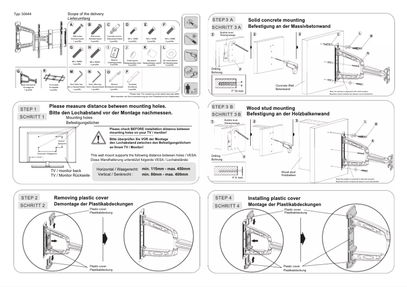 Page 1 de la notice Manuel utilisateur Ricoo S0644