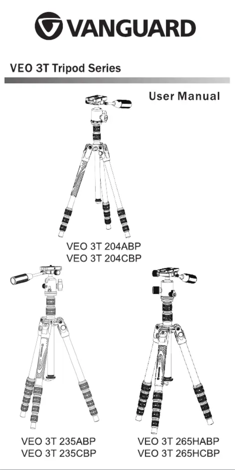 Image de la première page du manuel de l'appareil VEO 3T 265HAP