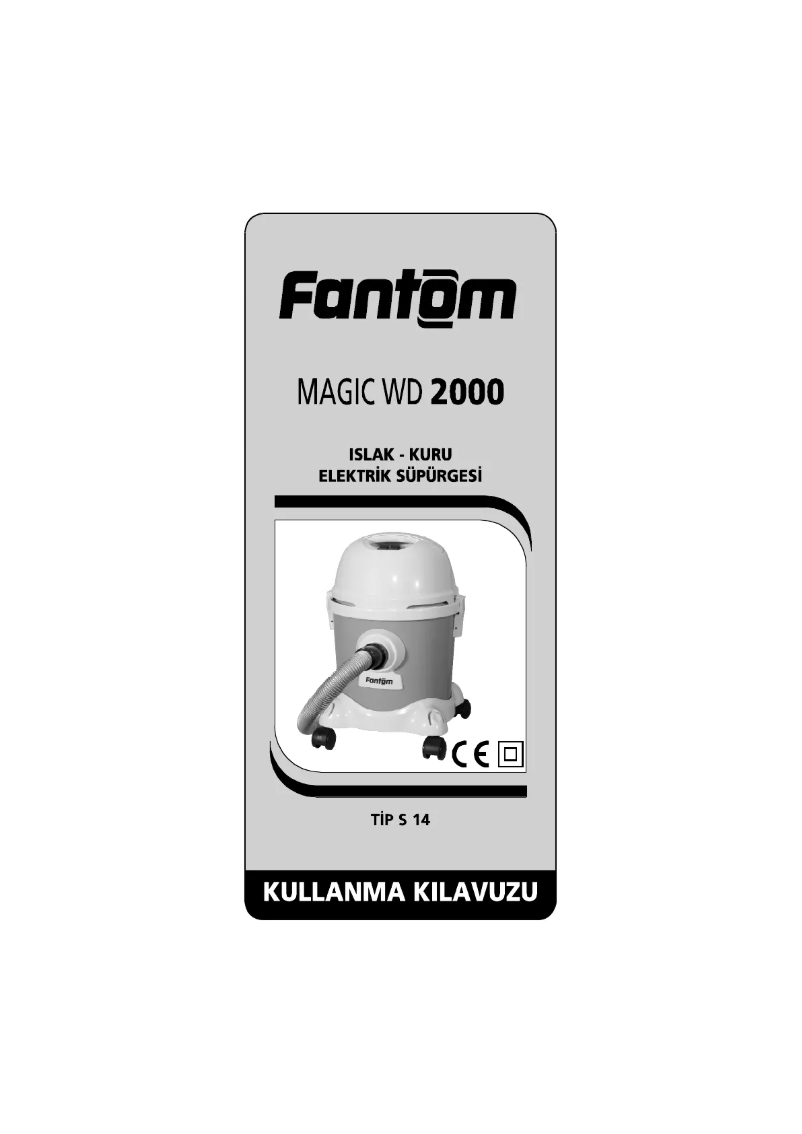 Page n°1 - Manuel utilisateur Fantom Magic WD 2000