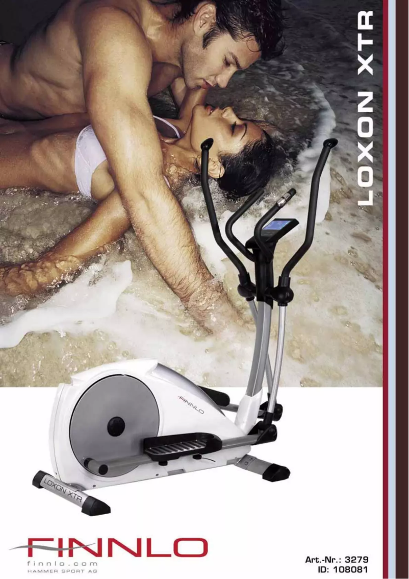 Page 1 de la notice Manuel utilisateur Finnlo Loxon XTR Snow 3279