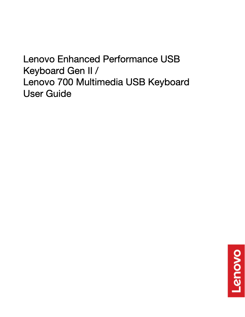 Page 1 de la notice Manuel utilisateur Lenovo 700