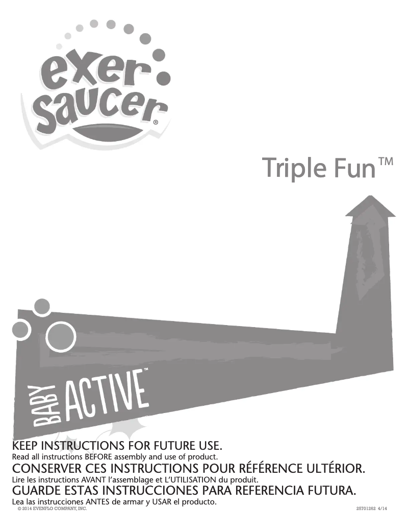 Image de la première page du manuel de l'appareil Triple Fun