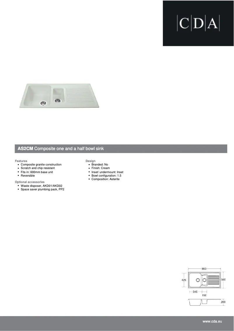 Image de la première page du manuel de l'appareil AS2CM