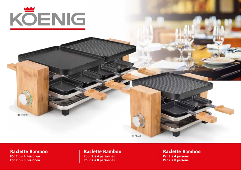 Page 1 de la notice Manuel utilisateur Koenig B02167