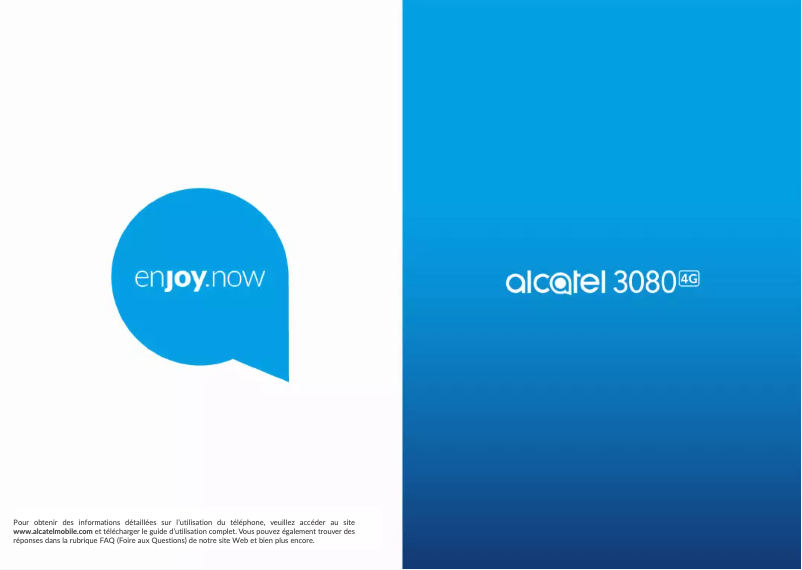 Page n°1 - Manuel utilisateur Alcatel 3080 4G