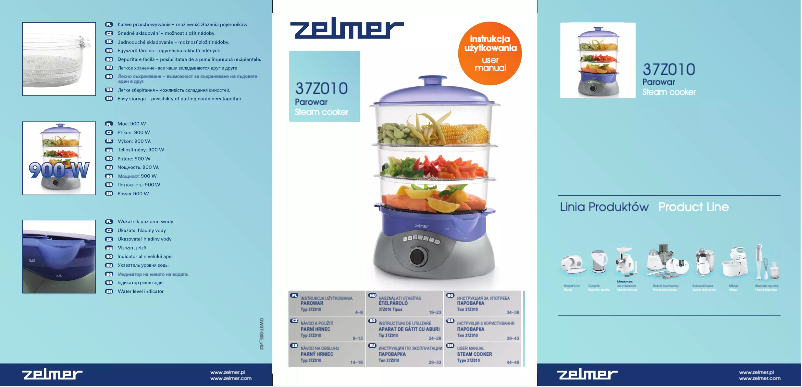 Page n°1 - Manuel utilisateur Zelmer 37Z010