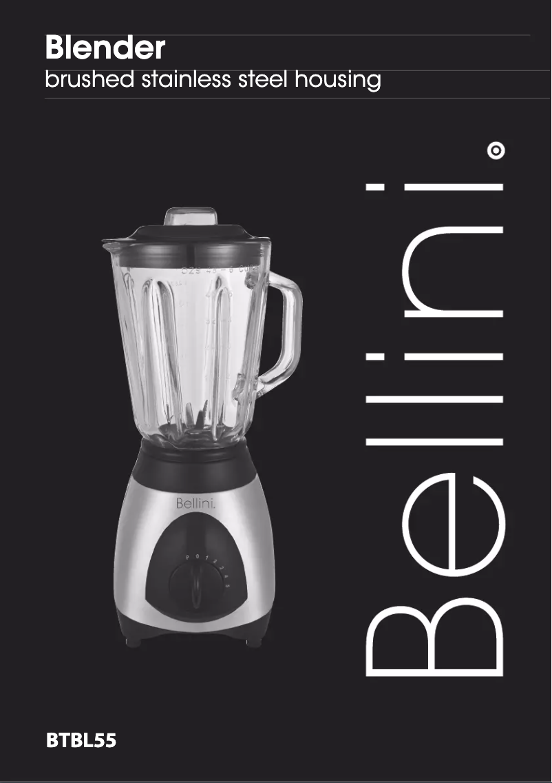Page 1 de la notice Manuel utilisateur Bellini BTBL55