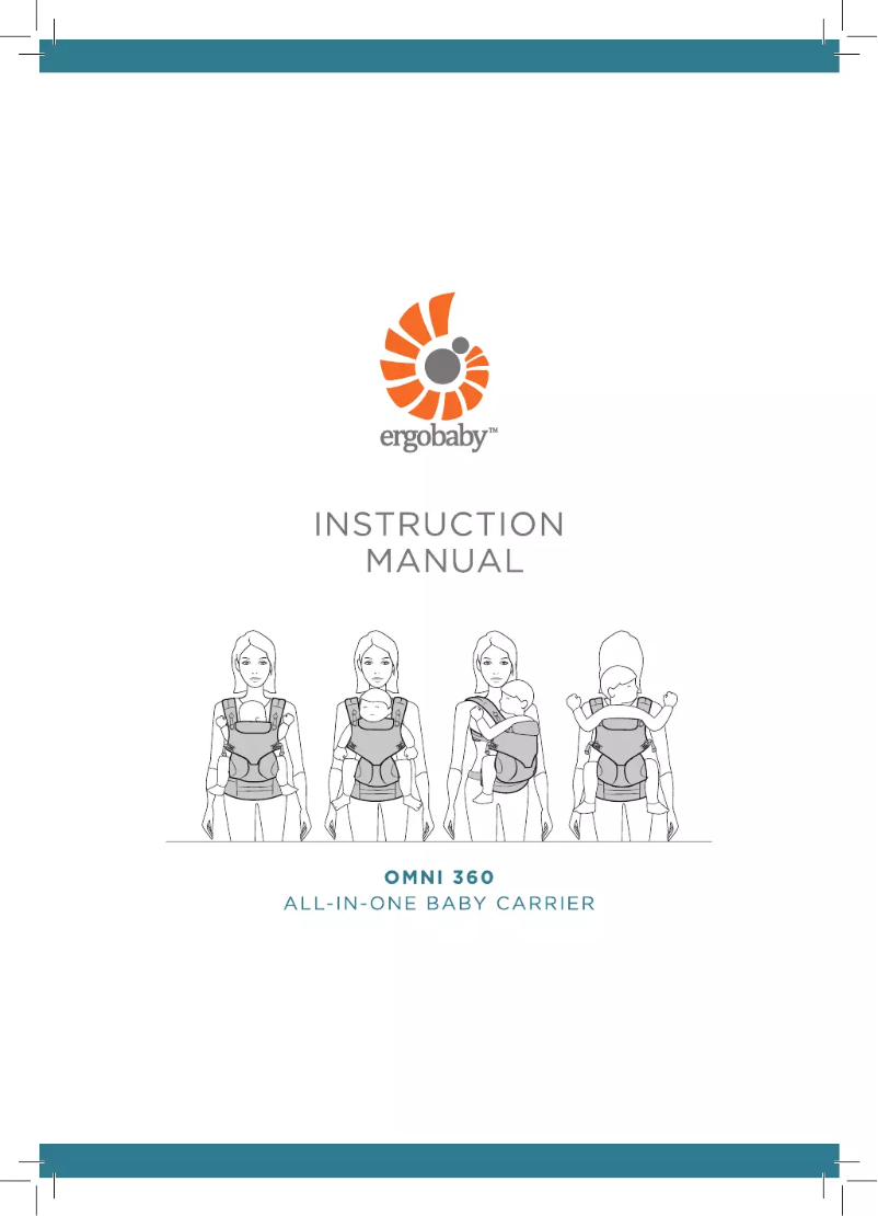 Page 1 de la notice Manuel utilisateur Ergobaby Omni 360