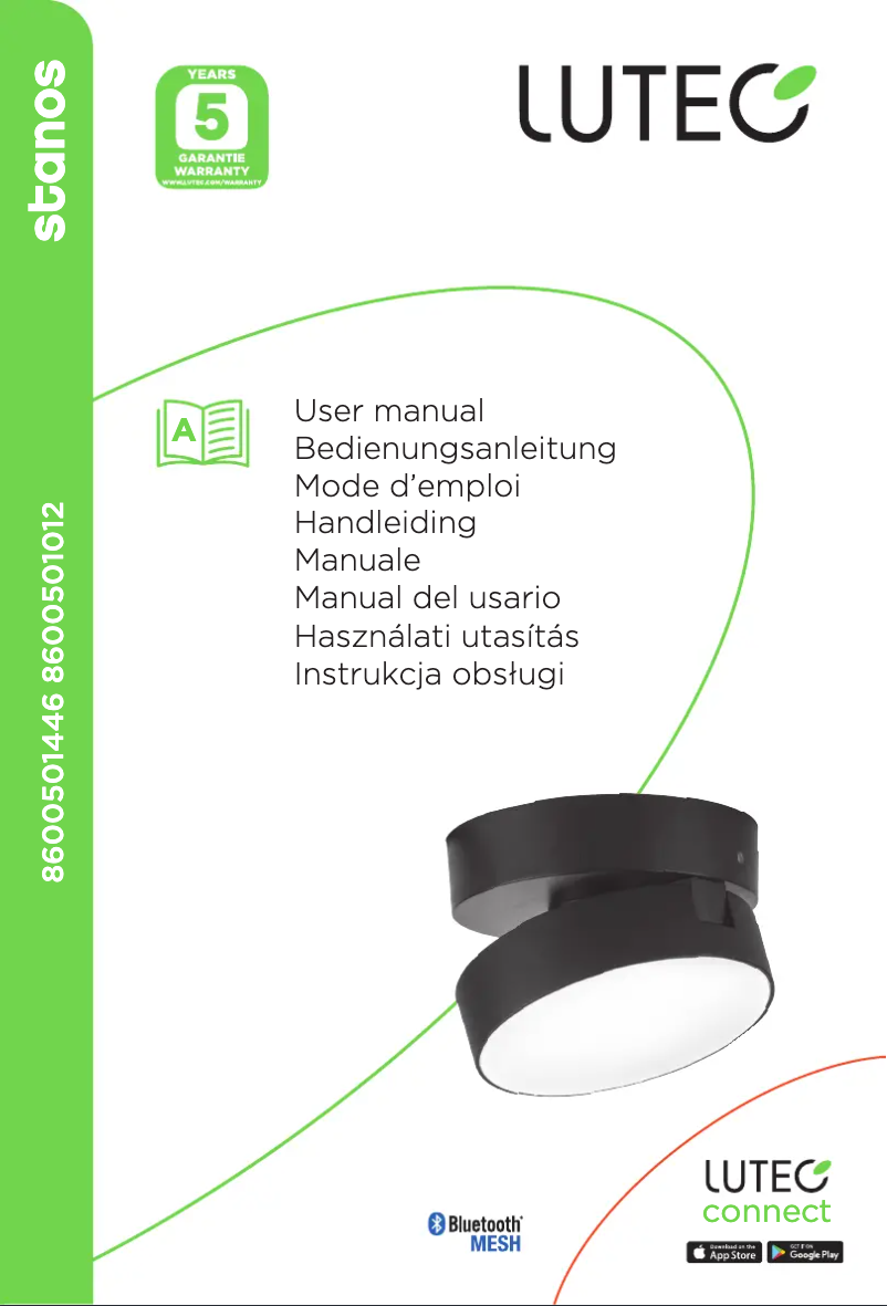 Image de la première page du manuel de l'appareil Stanos