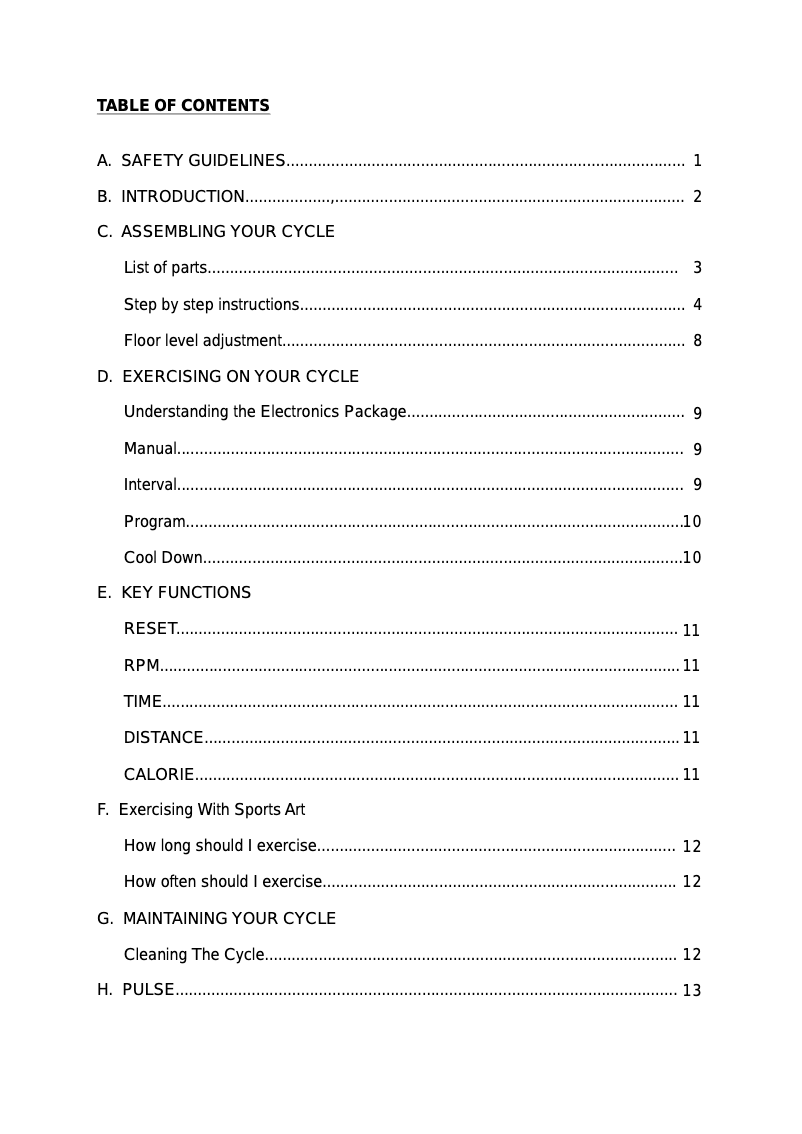 Image de la première page du manuel de l'appareil 506P