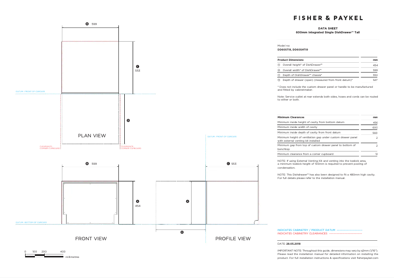 Image de la première page du manuel de l'appareil DD60SHTI9