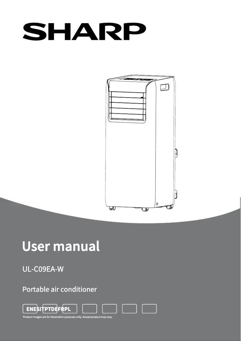 Page n°1 - Manuel utilisateur Sharp UL-C09EA-W