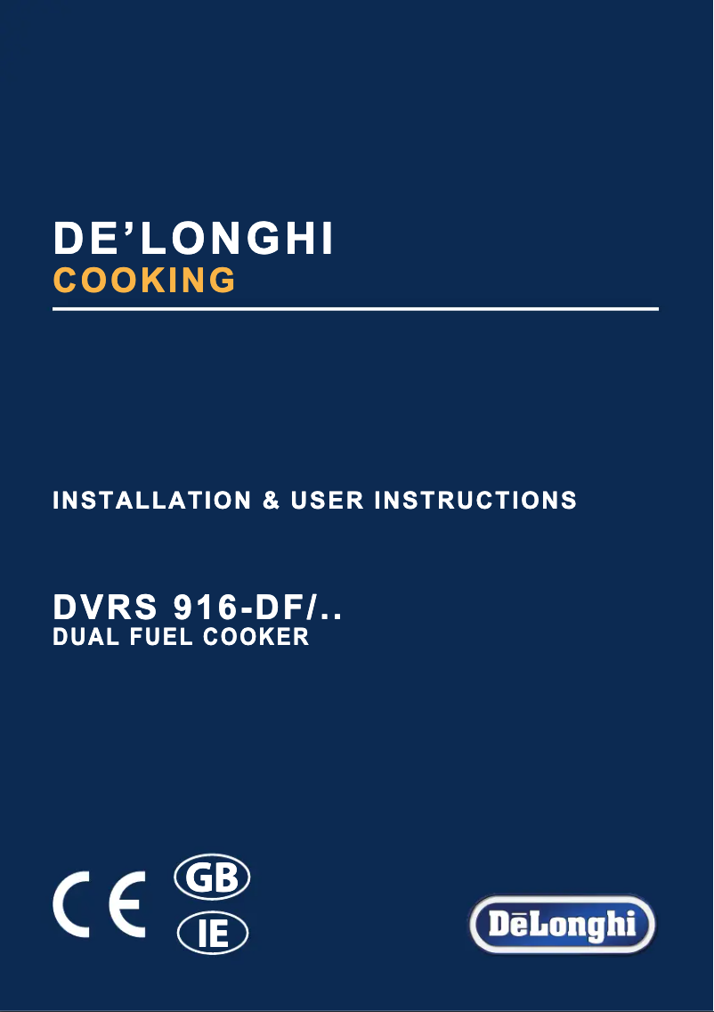 Image de la première page du manuel de l'appareil DVRS 916 DF