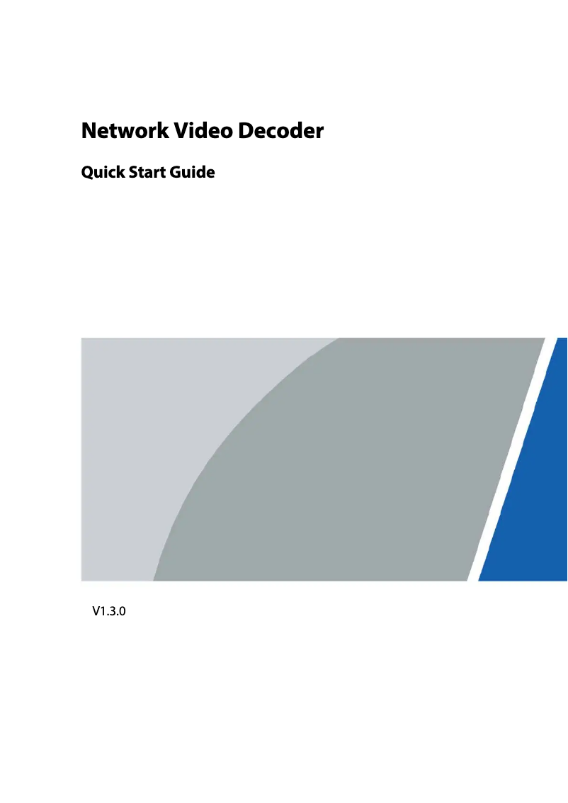 Page 1 de la notice Mode d'emploi Dahua Technology DHI-NVD0105DH-4K