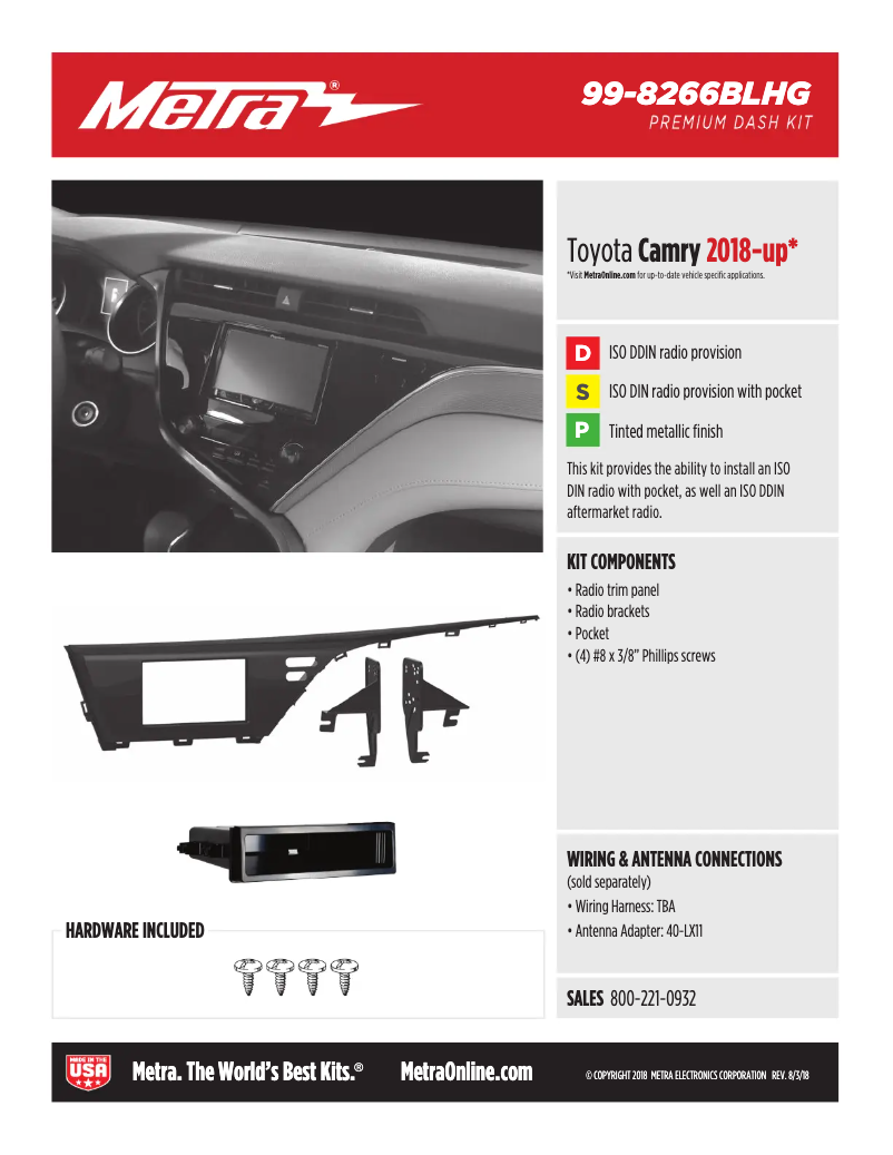 Image de la première page du manuel de l'appareil 99-8266