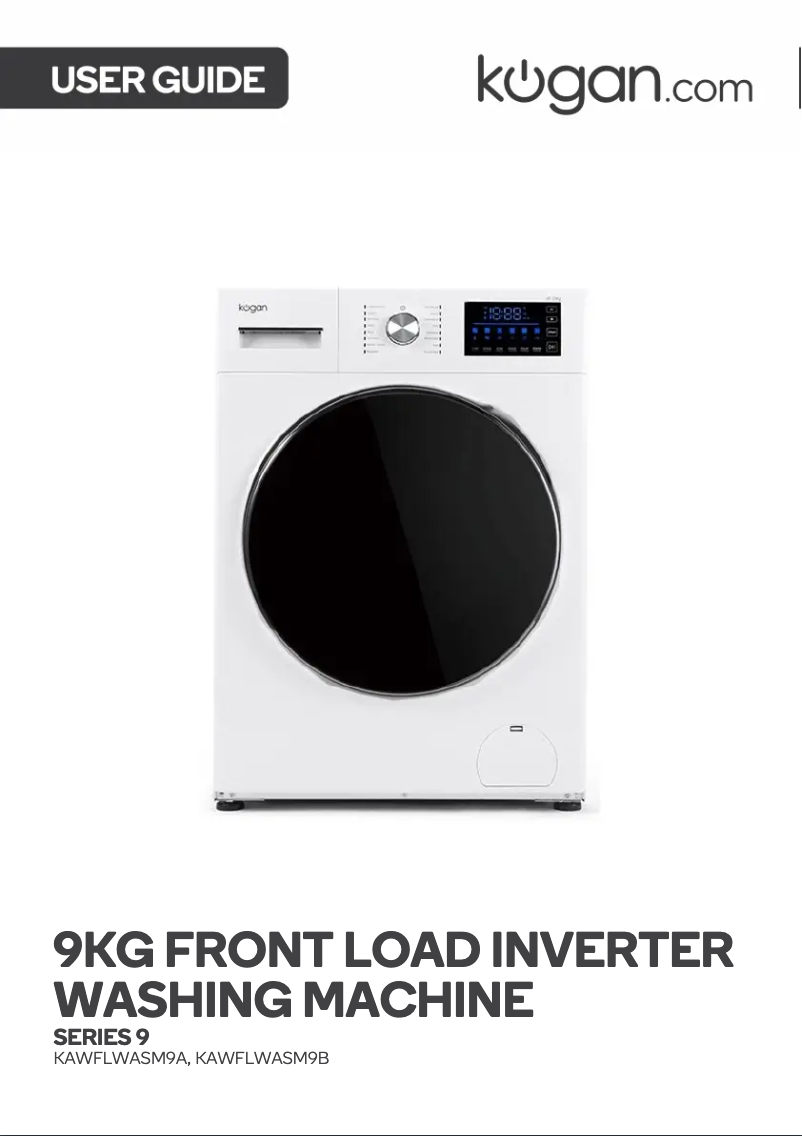Page n°1 - Manuel utilisateur Kogan KAWFLWASM9B