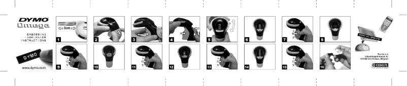 Page n°1 - Manuel utilisateur Dymo Omega