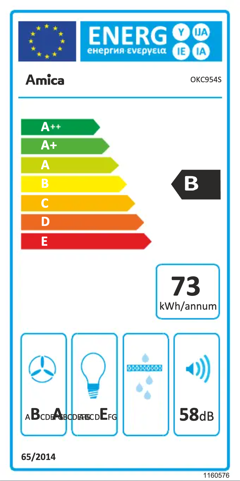 Image de la première page du manuel de l'appareil OKC954S