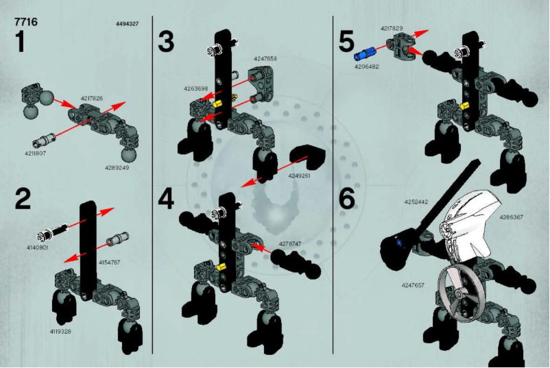 Page 1 de la notice Manuel utilisateur Lego QUICK Good Guy White