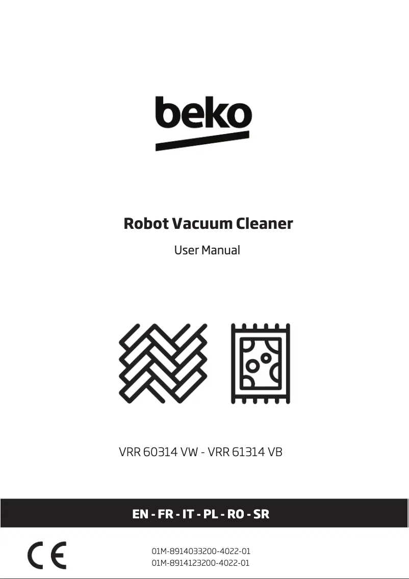 Página 1 del manual Manual de usuario Beko VRR60314VW