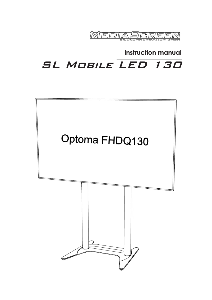 Page 1 de la notice Manuel utilisateur Optoma QUADShow
