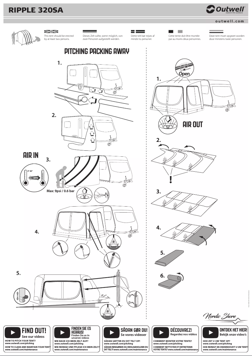 Image de la première page du manuel de l'appareil Ripple 320SA