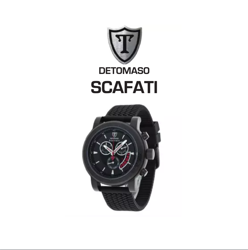 Page n°1 - Manuel utilisateur Detomaso Scafati