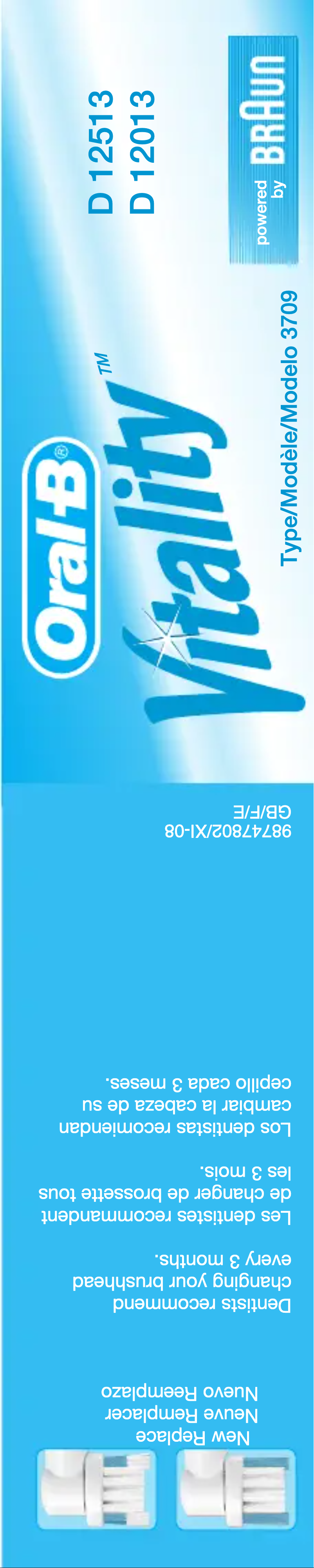 Image de la première page du manuel de l'appareil D12513