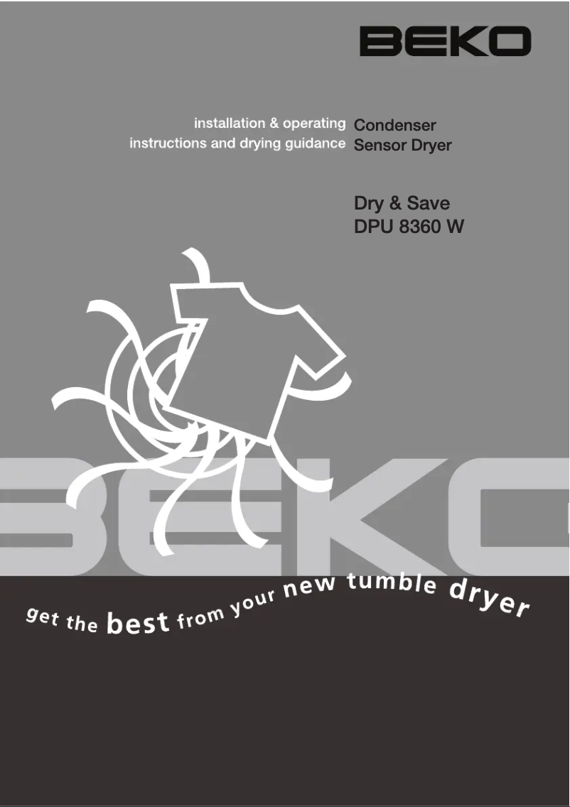 Image de la première page du manuel de l'appareil DPU8360