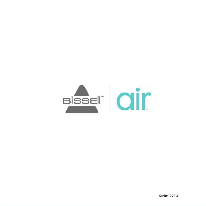 Page 1 de la notice Manuel utilisateur Bissell MyAir