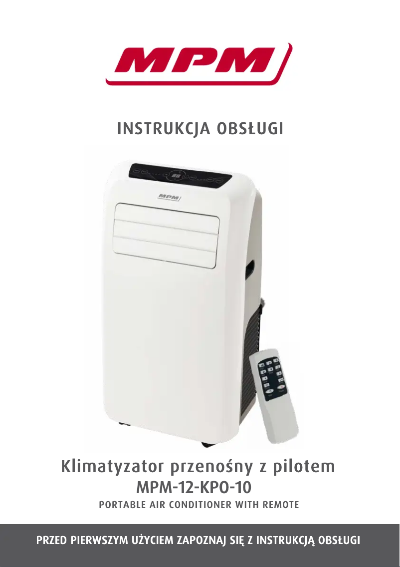 Page 1 de la notice Manuel utilisateur MPM MPM-12-KPO-10
