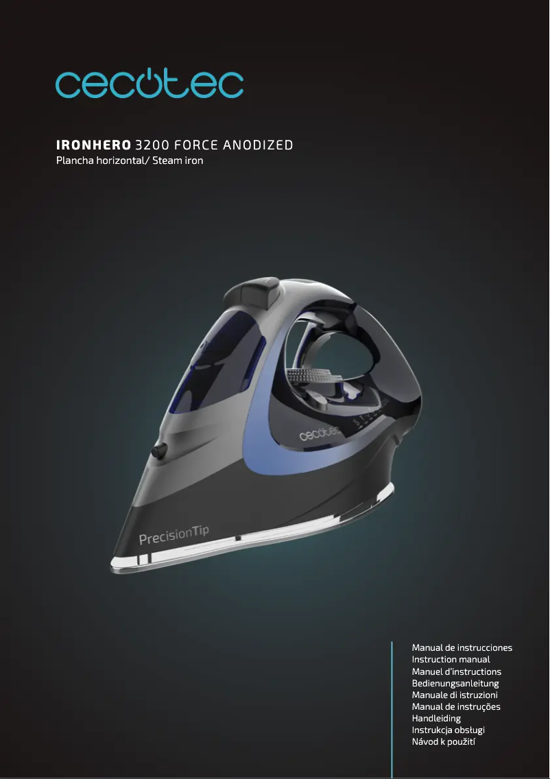 Image de la première page du manuel de l'appareil IronHero 3200 Force Anodized