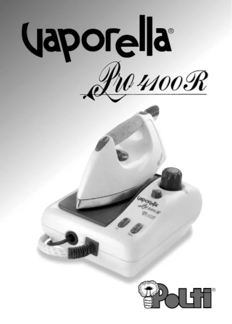 Página 1 del manual Manual de usuario Polti Vaporella PRO 4100R