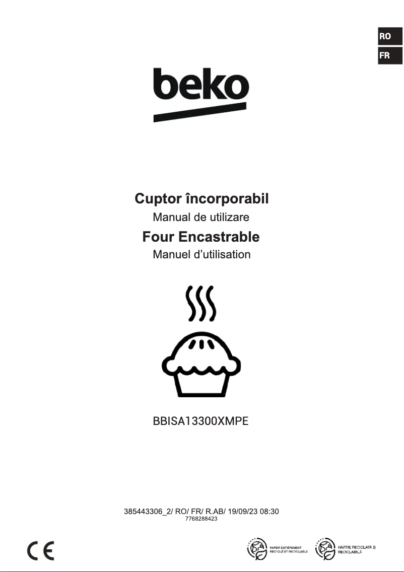 Image de la première page du manuel de l'appareil BBISA13300XMPE