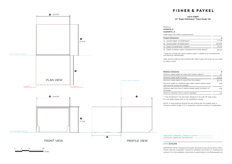 Image de la première page du manuel de l'appareil DD24STI9_N