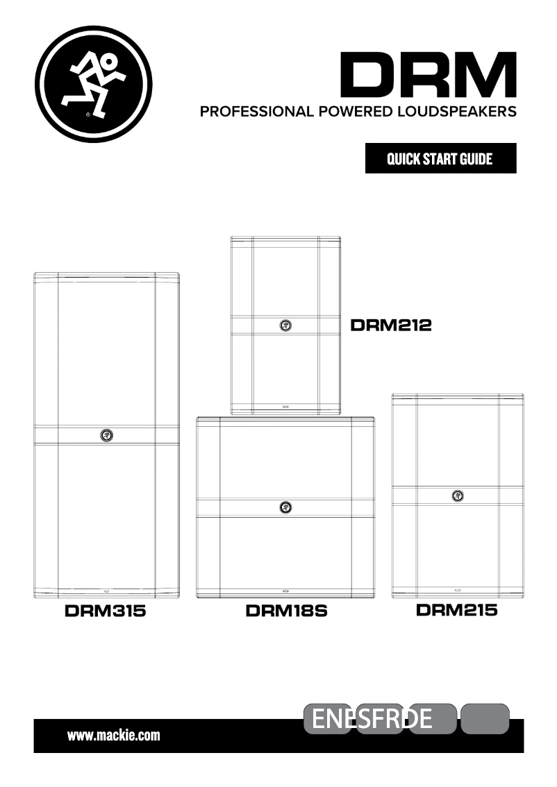 Image de la première page du manuel de l'appareil DRM212-P