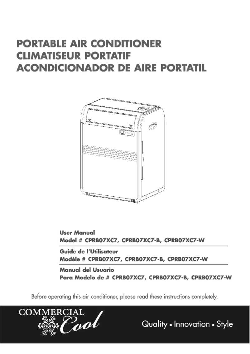 Image de la première page du manuel de l'appareil CPRB07XC7-W