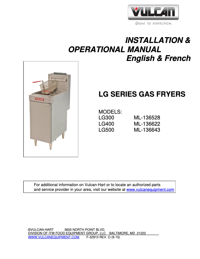 Image de la première page du manuel de l'appareil LG300-1