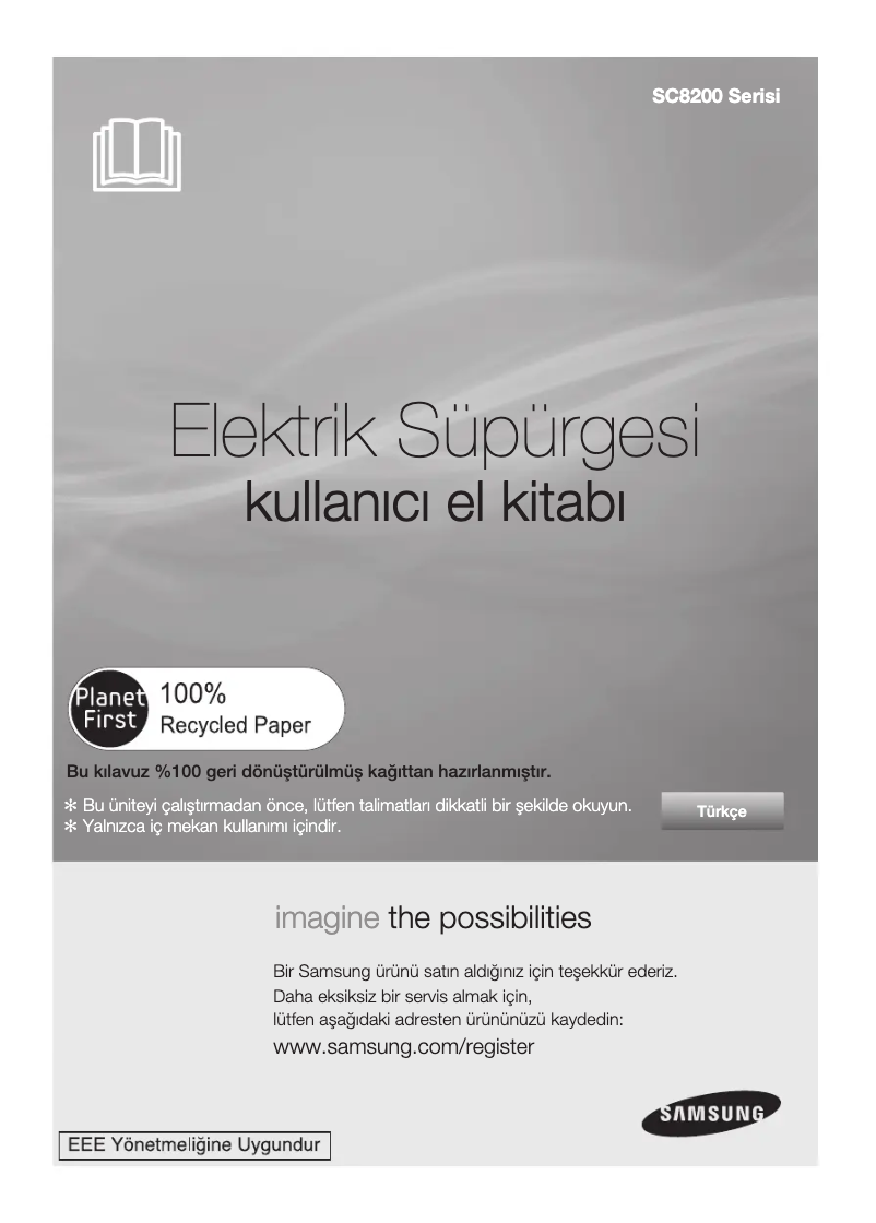 Image de la première page du manuel de l'appareil SC8280