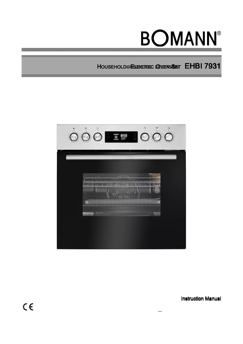 Image de la première page du manuel de l'appareil EHBI 7931